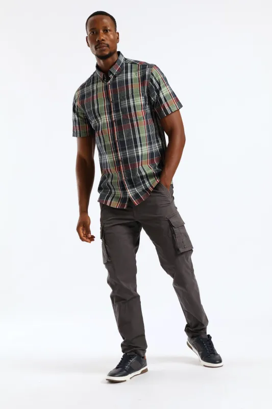 Vintage Cargo Pants - Charcoal sold by Edgars