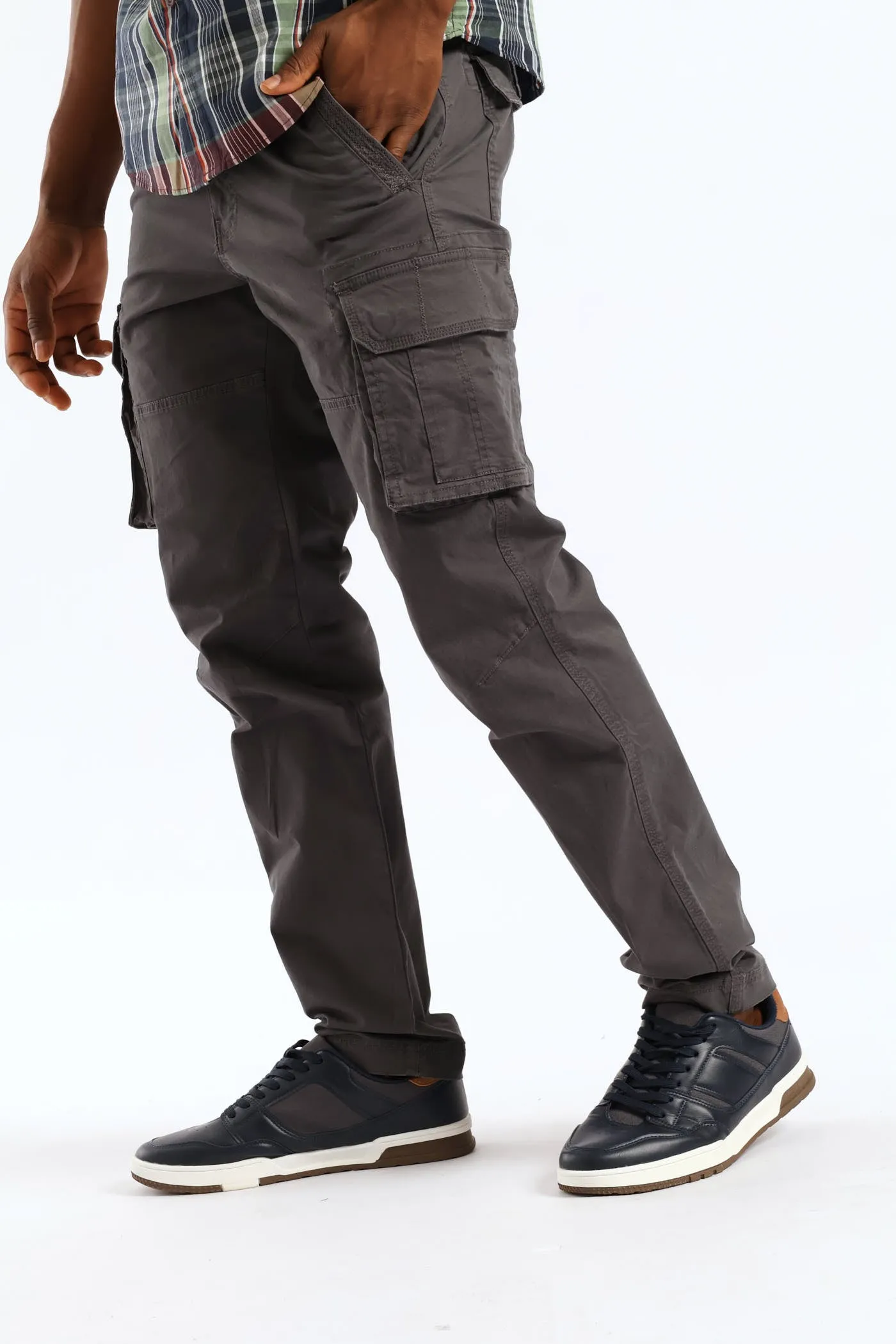 Vintage Cargo Pants - Charcoal sold by Edgars product image thumbnail 2