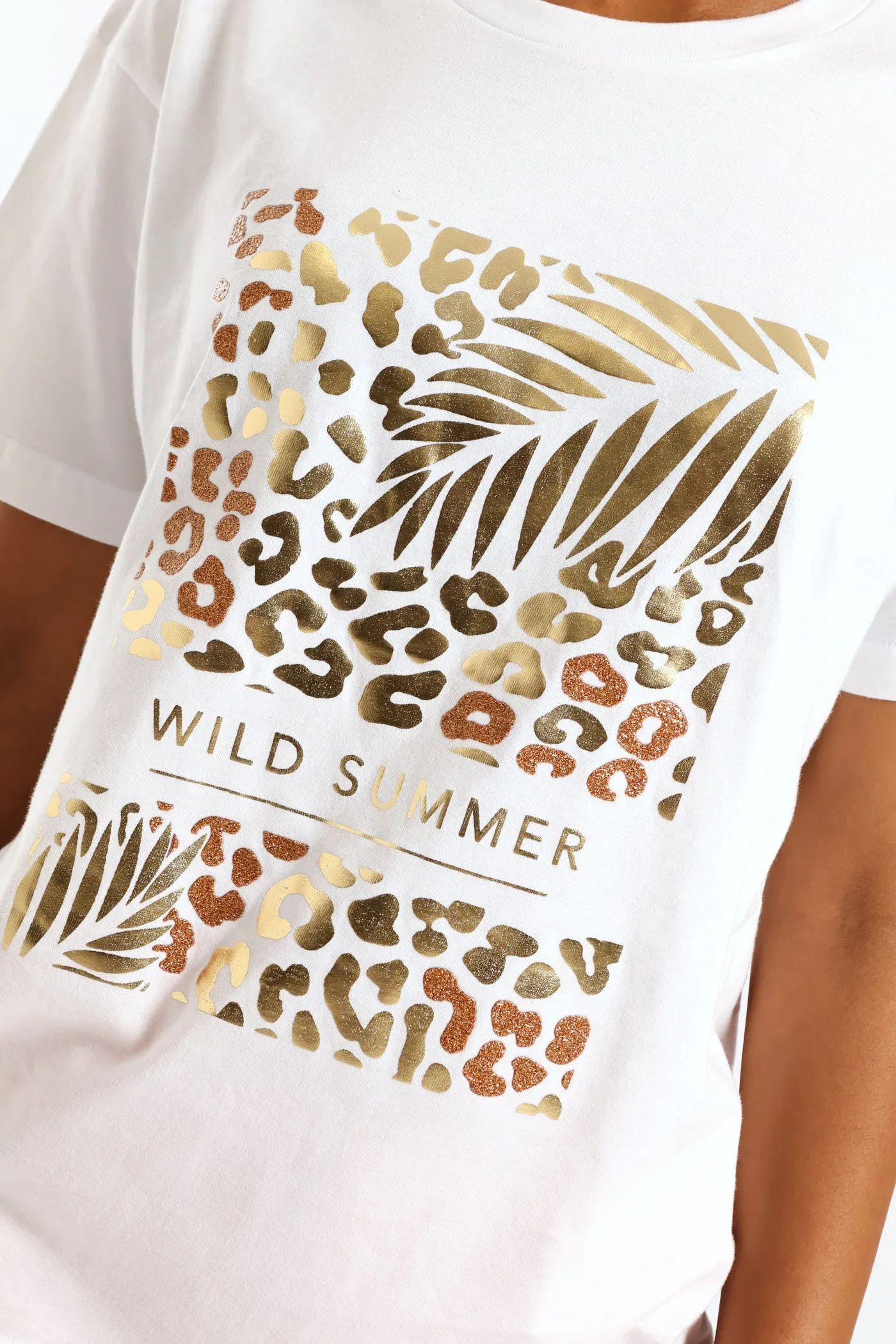 Wild Summer Tropical Animal Tee - White sold by Edgars product image thumbnail 2