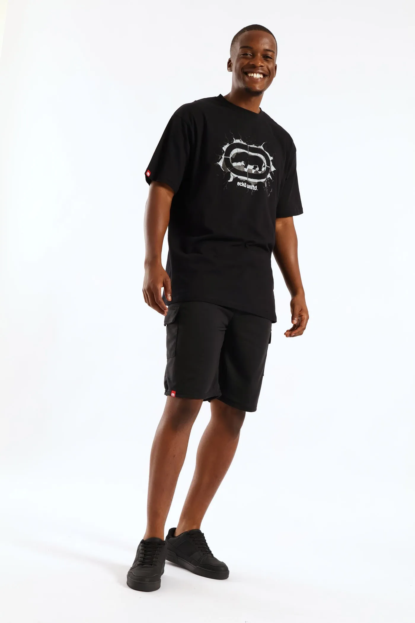 Cracked Tee - Black sold by Edgars product image thumbnail 5