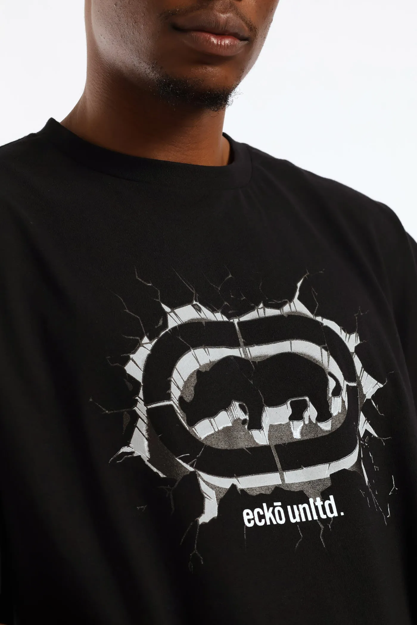 Cracked Tee - Black sold by Edgars product image thumbnail 2
