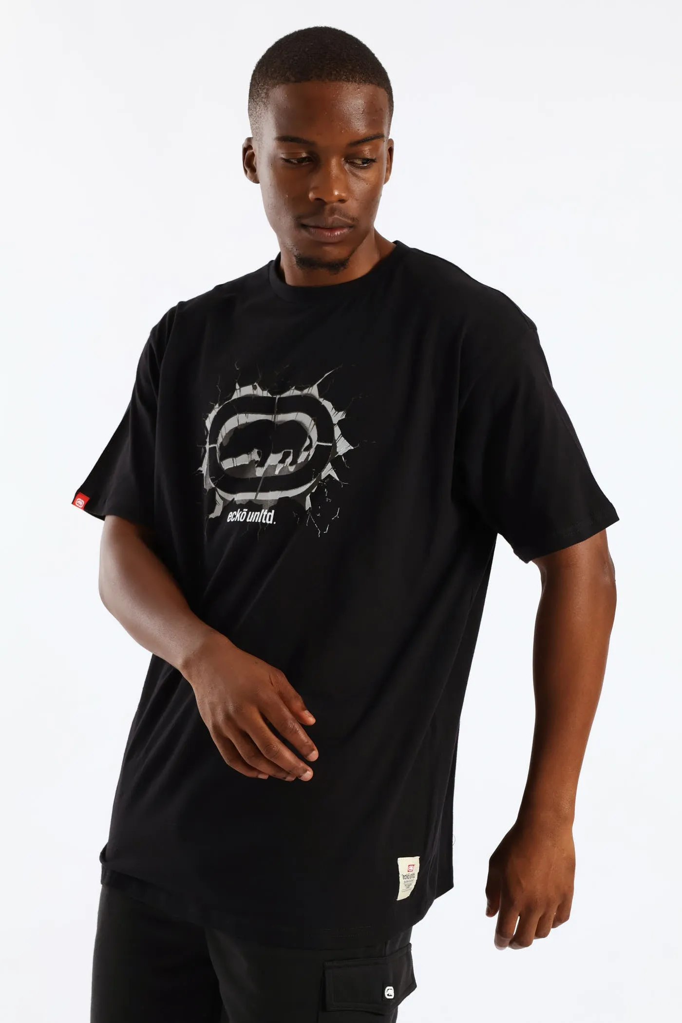 Cracked Tee - Black sold by Edgars product image thumbnail 3
