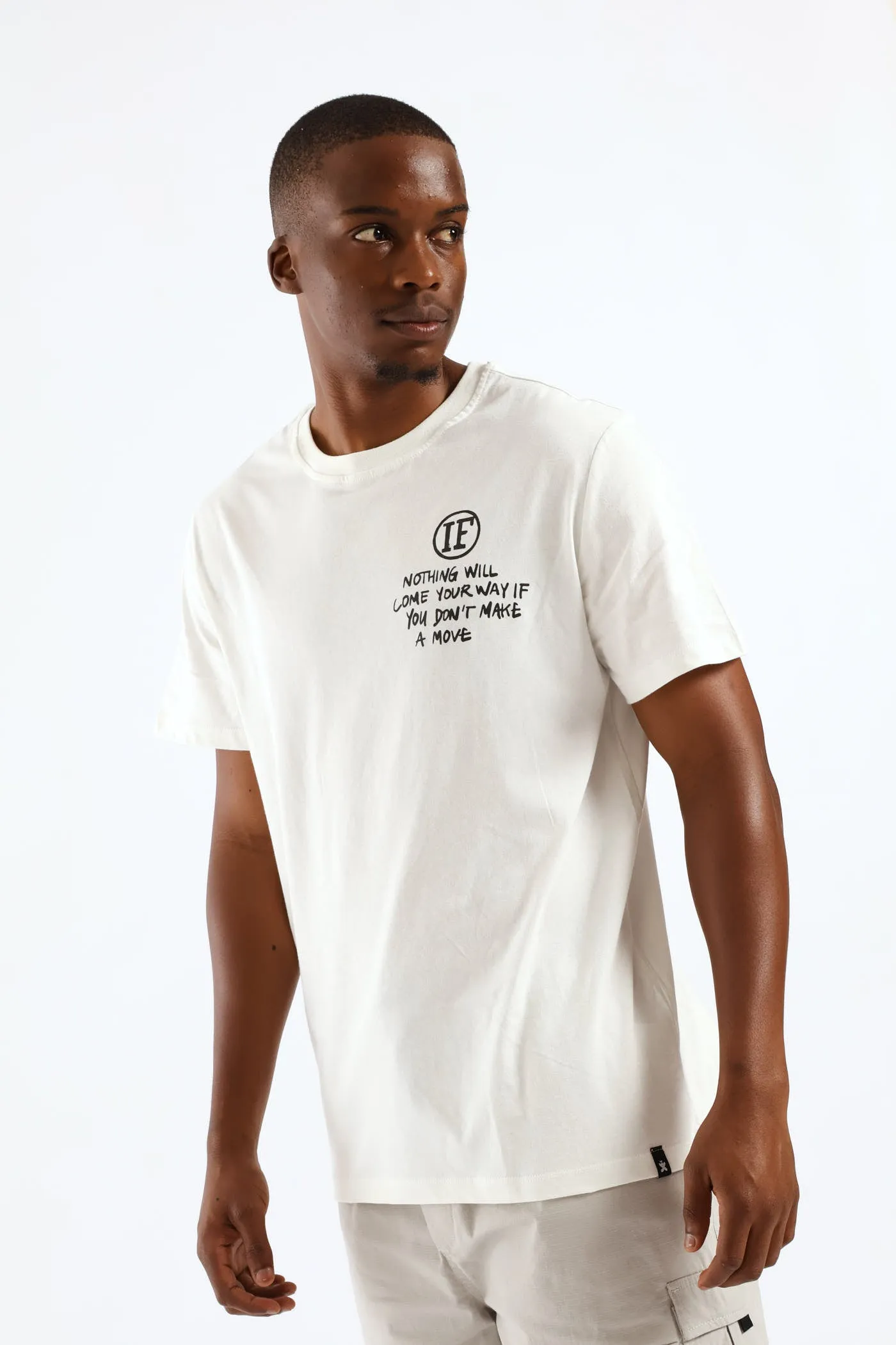 Front & Back Printed Tee - Off White sold by Edgars product image thumbnail 3
