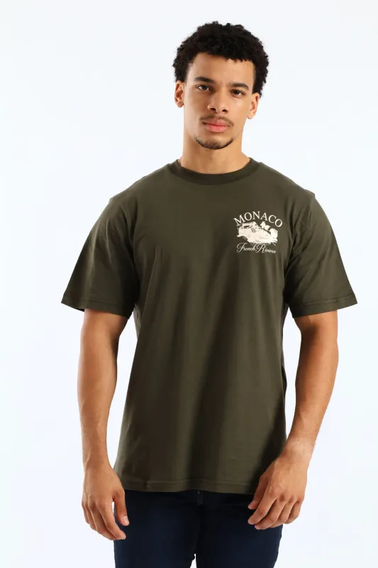 Race Car Front & Back Tee - Fatigue sold by Edgars