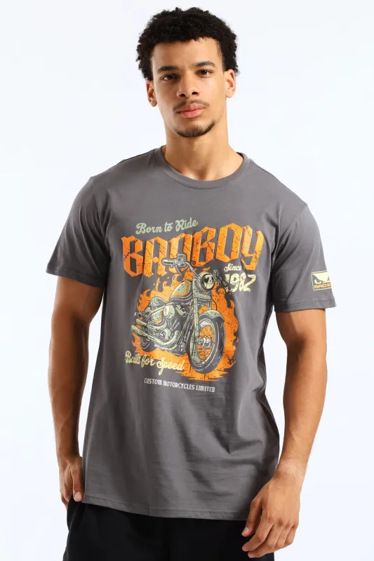 Bike Tee - Grey sold by Edgars
