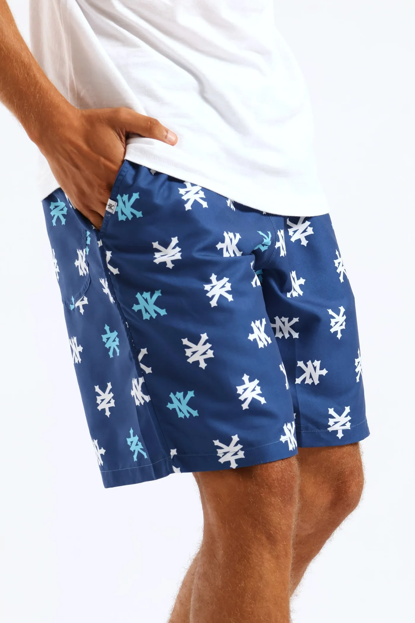 Multi Logo Swim Short - Navy sold by Edgars product image thumbnail 2