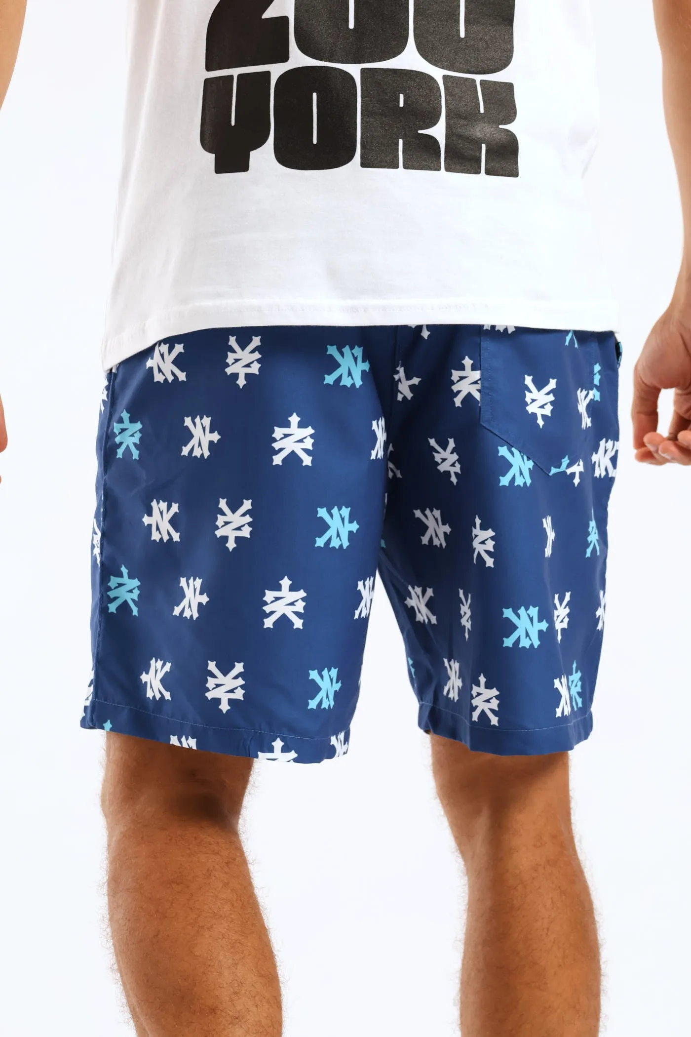Multi Logo Swim Short - Navy sold by Edgars product image thumbnail 4