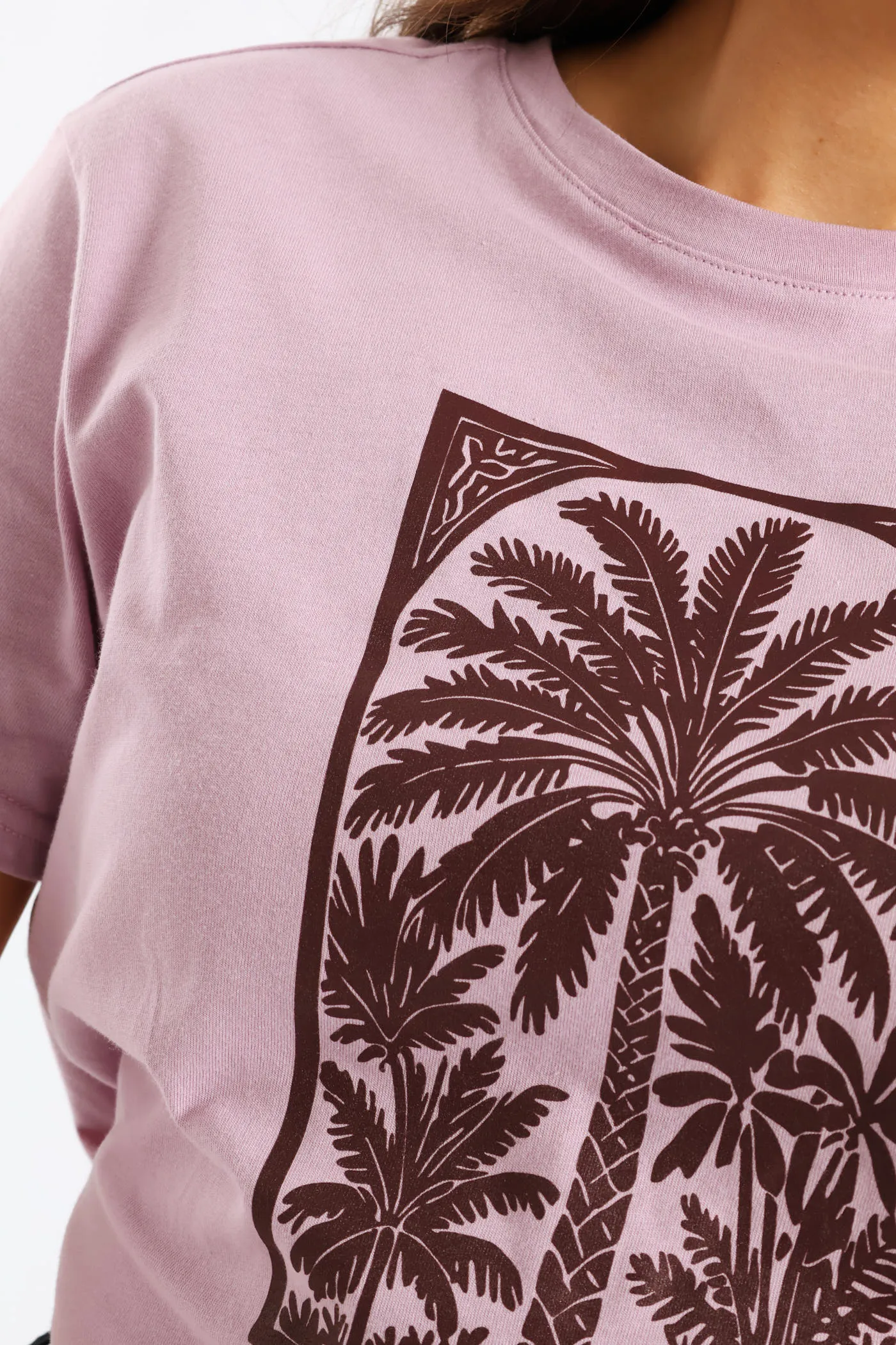 Serenity Palm Foil Tee - Lavender sold by Edgars product image thumbnail 2