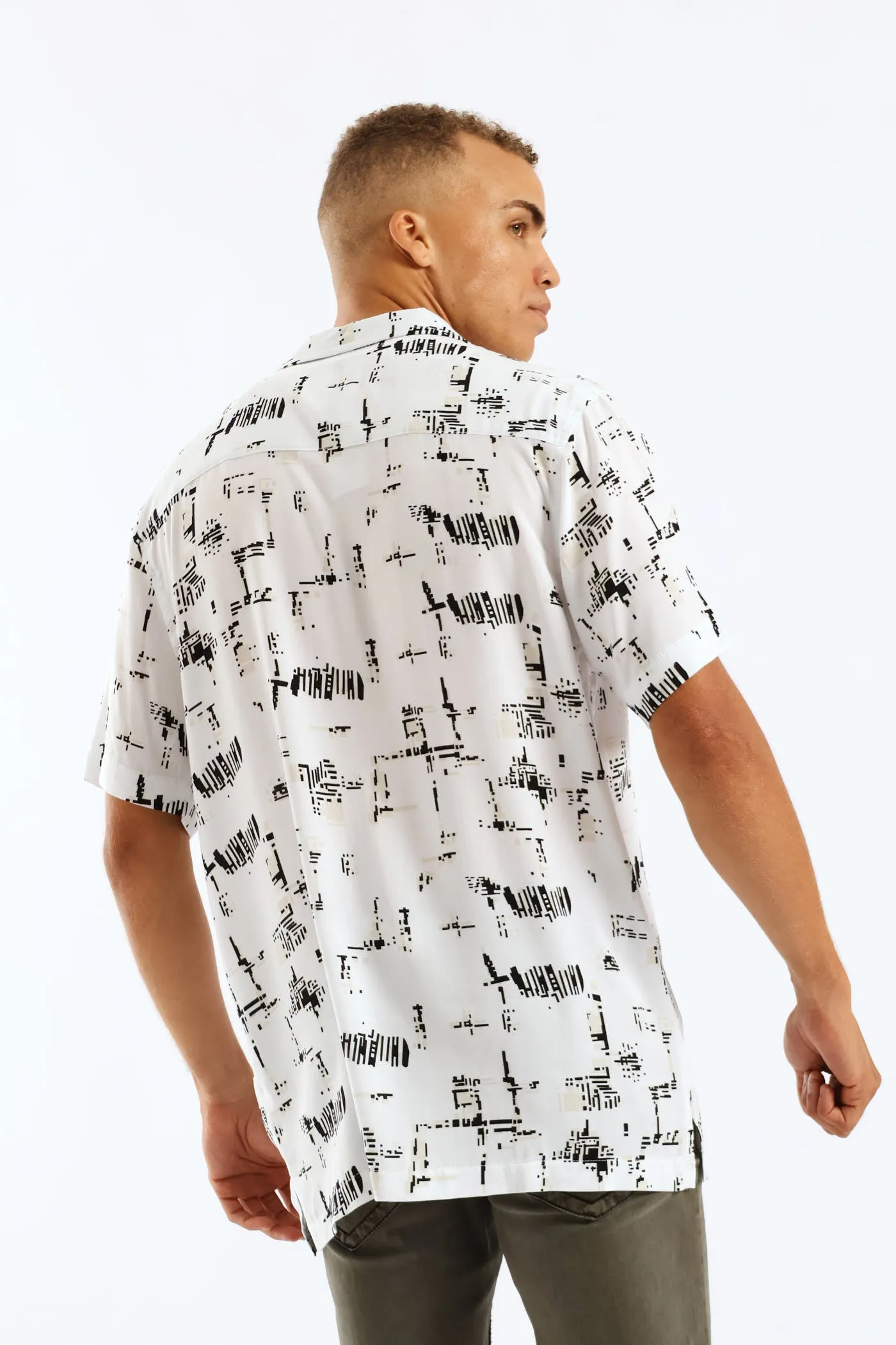 Viscose Shirt - White sold by Edgars product image thumbnail 4