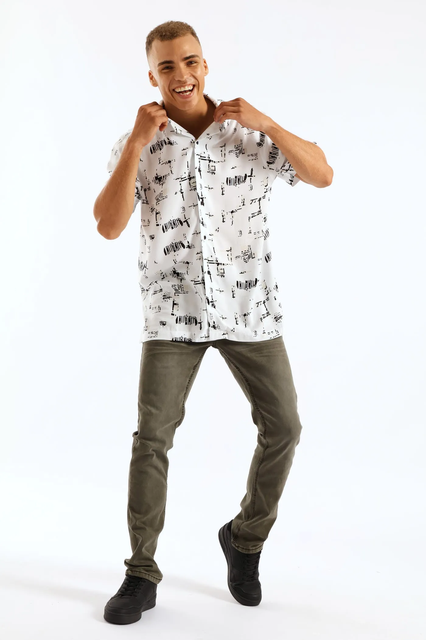 Viscose Shirt - White sold by Edgars product image thumbnail 3