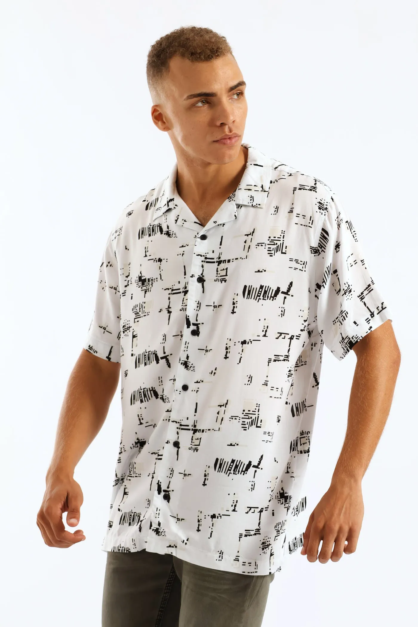 Viscose Shirt - White sold by Edgars