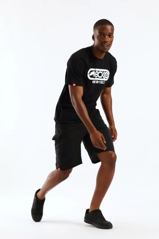 Border Tee - Black sold by Edgars
