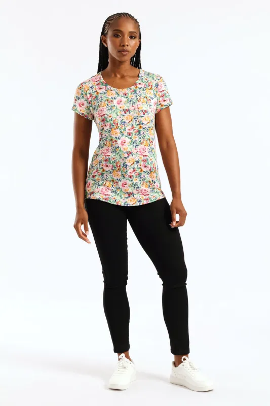 Printed Pocket Tee - Multi sold by Edgars