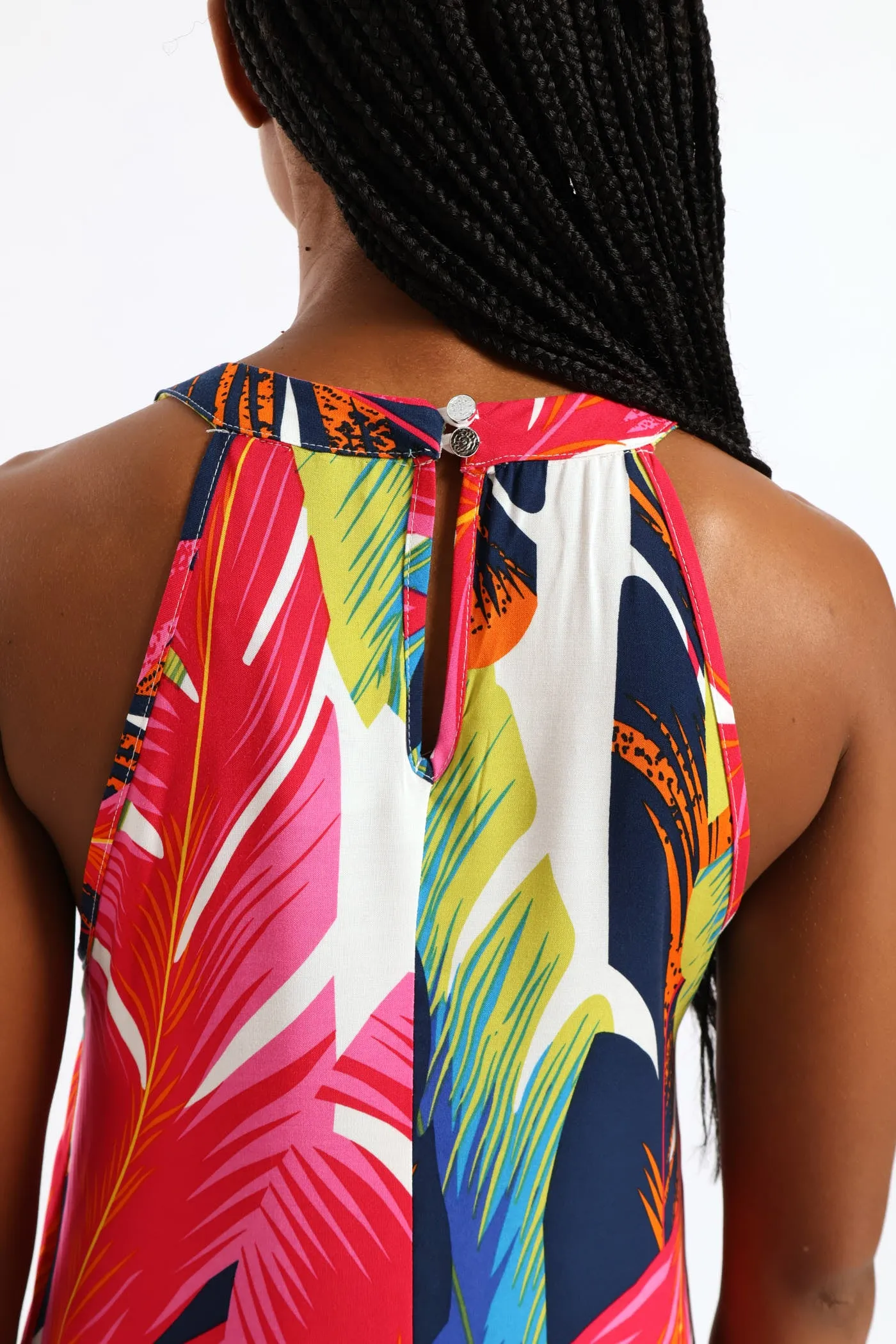 Halter Neck Shift Maxi Dress - Multi sold by Edgars product image thumbnail 2