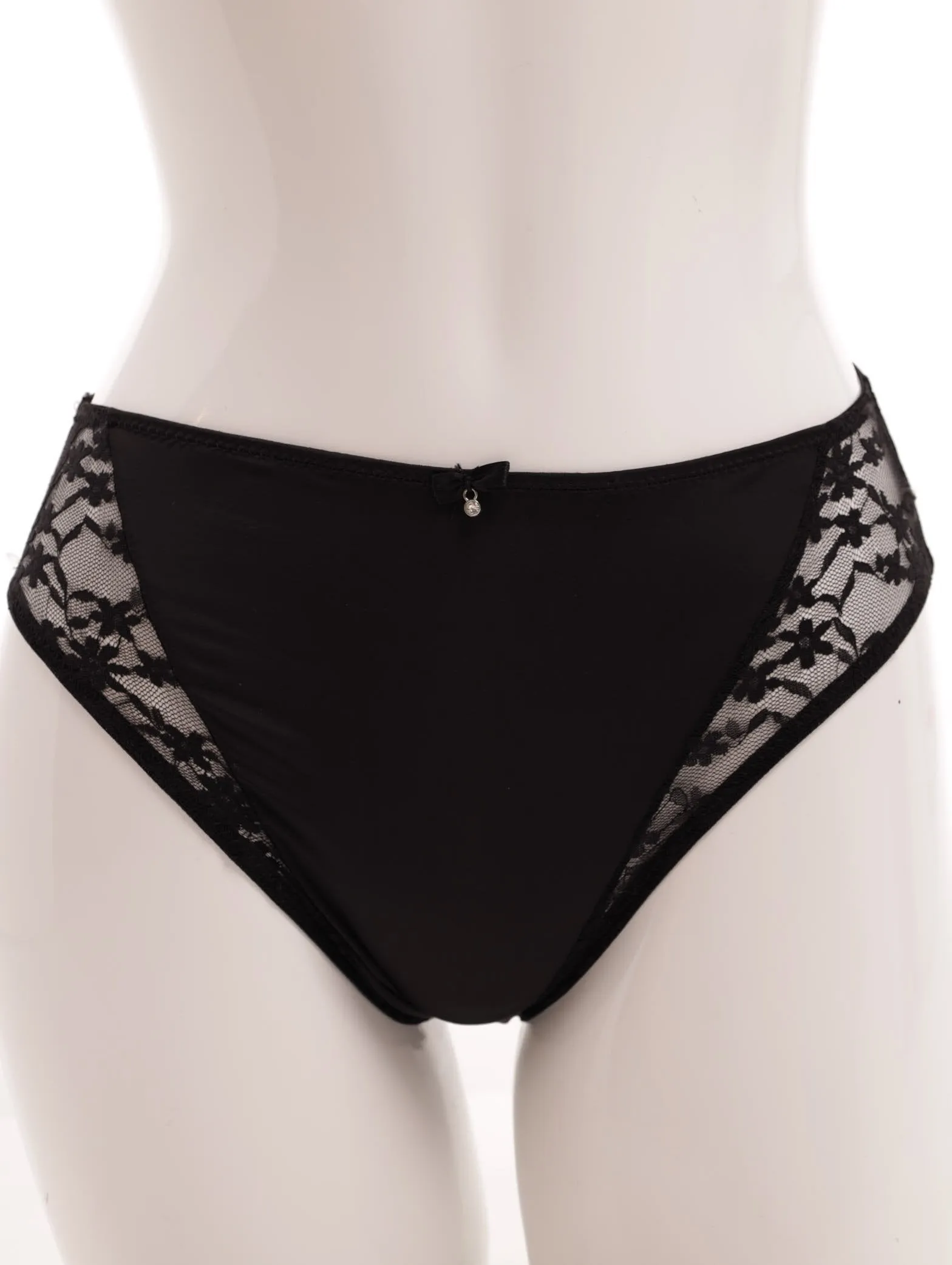 Ladies Rotary Hi-Cut Panty - Black sold by Edgars