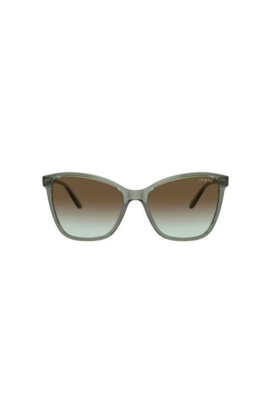 Transparent Mallard Butterfly Sunglasses - Green made by Vogue