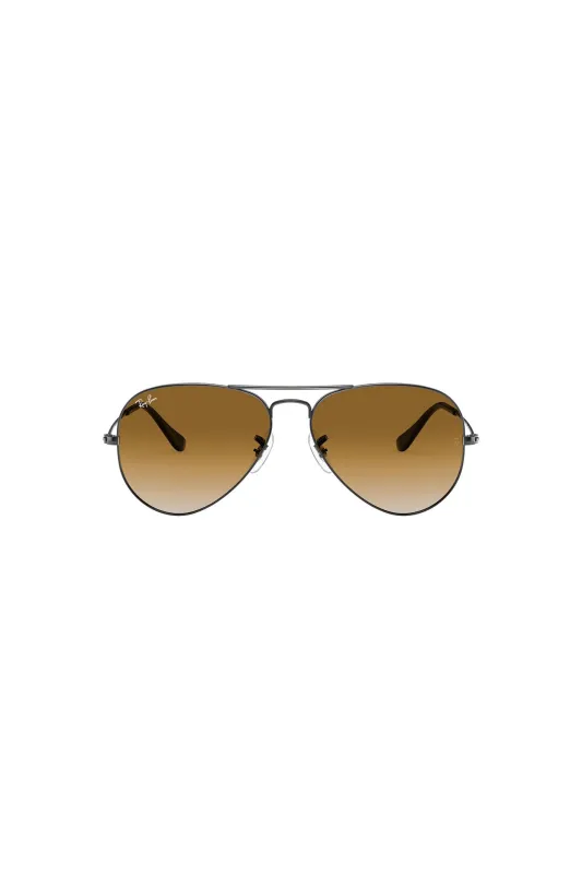 Aviator Gradient Sunglasses - Yellow/Gunmetal Grey made by Ray-Ban