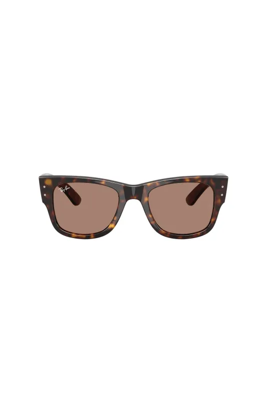Mega Wayfarer Havana Sunglasses - Light Violet made by Ray-Ban