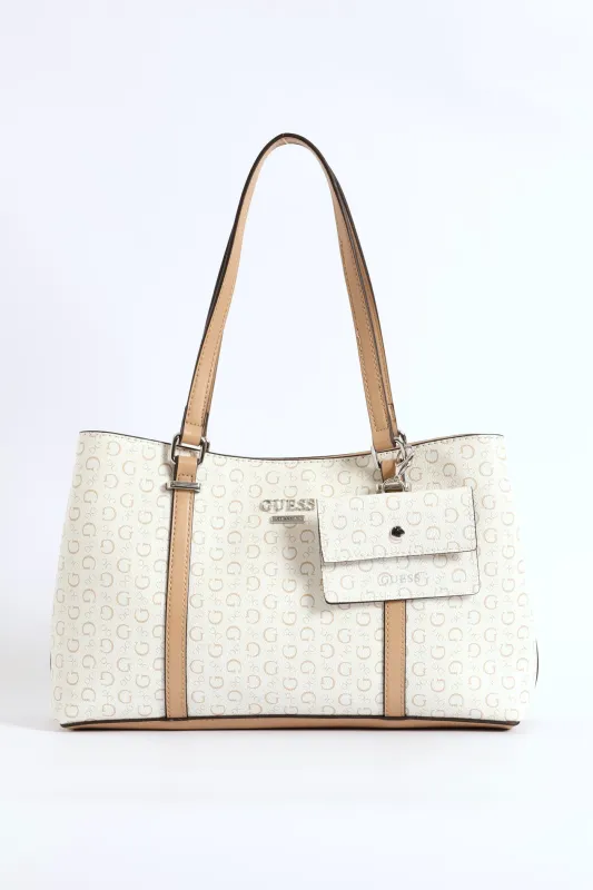 Madewell Satchel Bag - White sold by Edgars