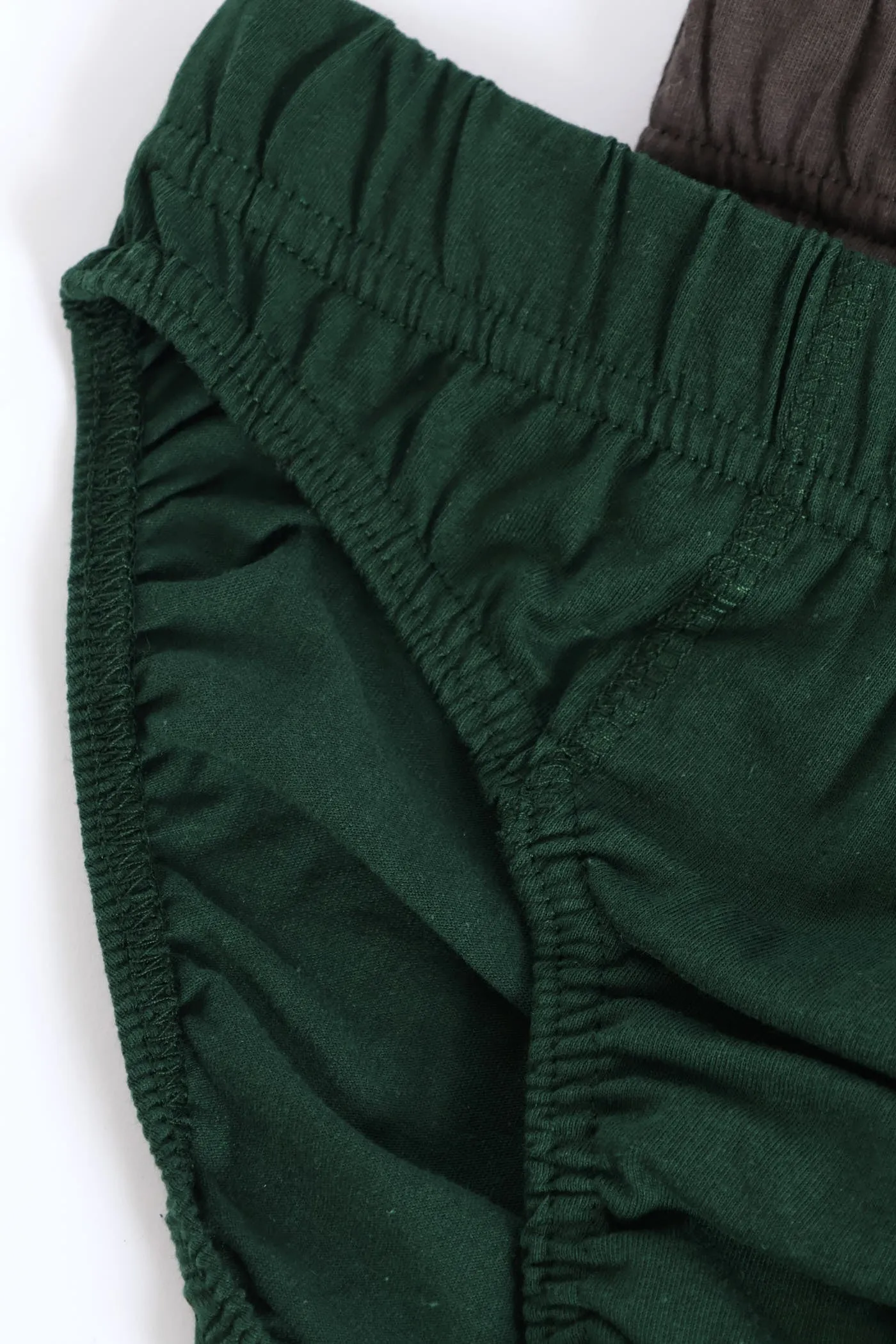 3 Pack Plain Mini Briefs - Charcoal/Black/Green sold by Edgars product image thumbnail 3