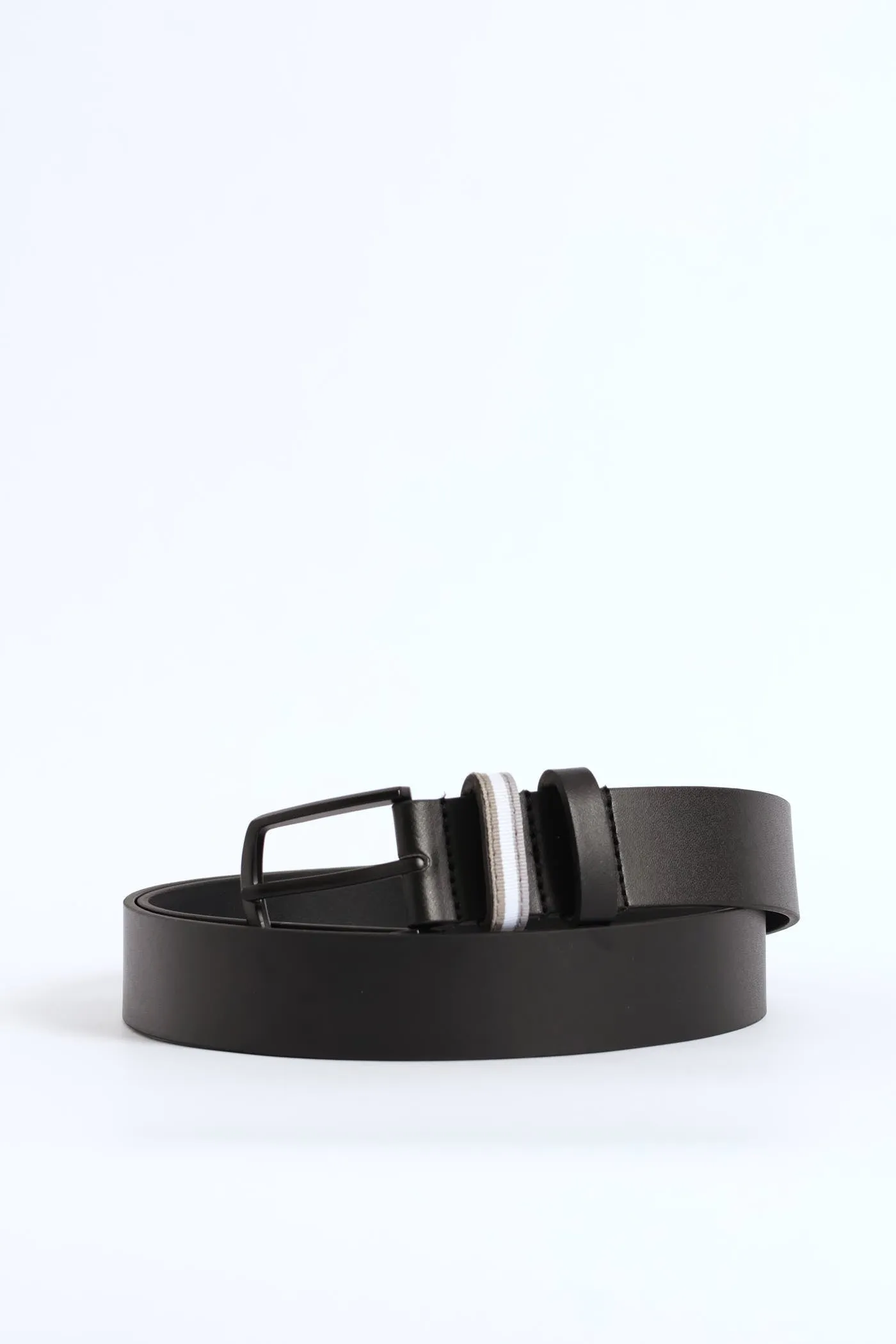 Matte Textured Belt - Black sold by Edgars