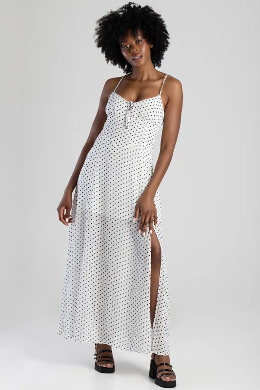 Printed Maxi Dress - White sold by Edgars