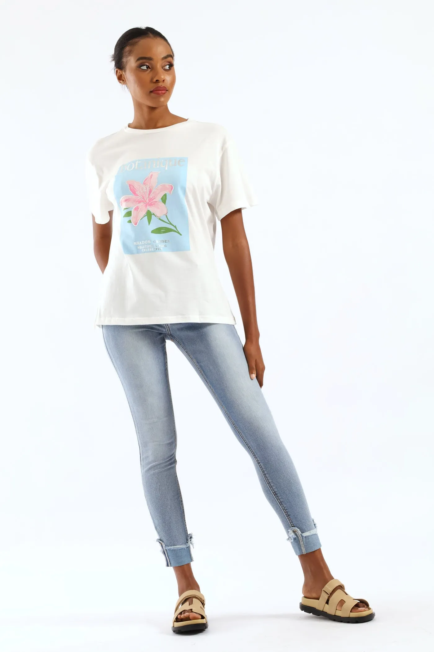 Botanique Floral Tee - Cream sold by Edgars product image thumbnail 4