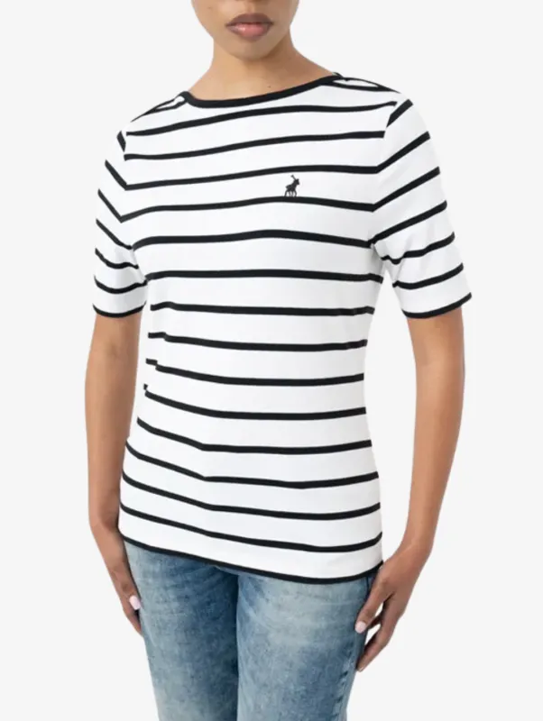 Ariana T-Shirt - Black/White sold by Edgars