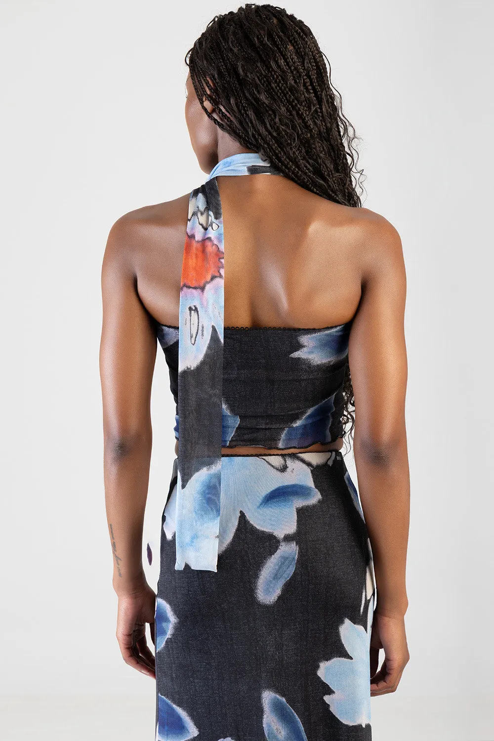 See The Sunrise Tube Top - Black/Blue sold by Edgars product image thumbnail 2