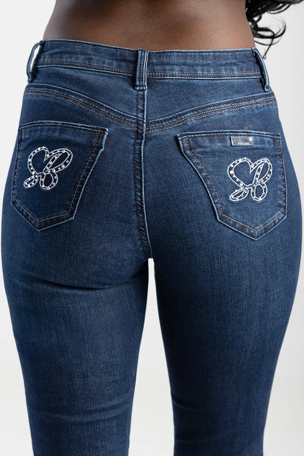 Mid Waist Skinny With Back Profile - Dark Wash sold by Edgars product image thumbnail 4