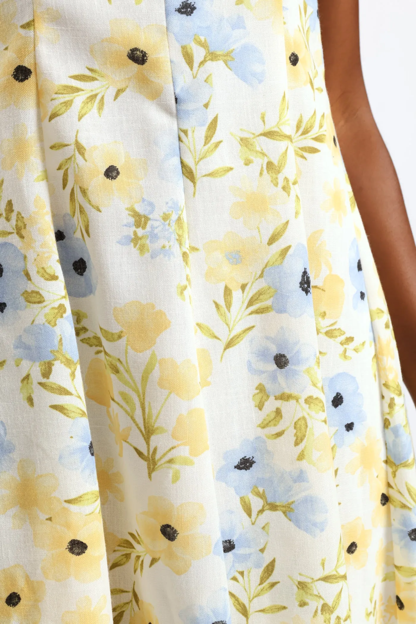 Panelled Floral Skater Dress - Lilac sold by Edgars product image thumbnail 4