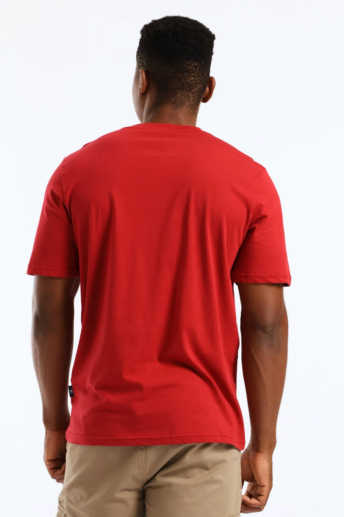 Aces & Icon Denim Co. Tee - Dark Red sold by Edgars product image thumbnail 4