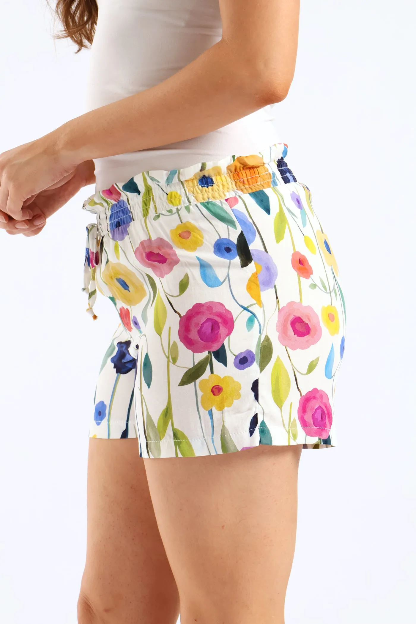 Shirred Waist Detail Woven Viscose Short - Multi sold by Edgars product image thumbnail 4
