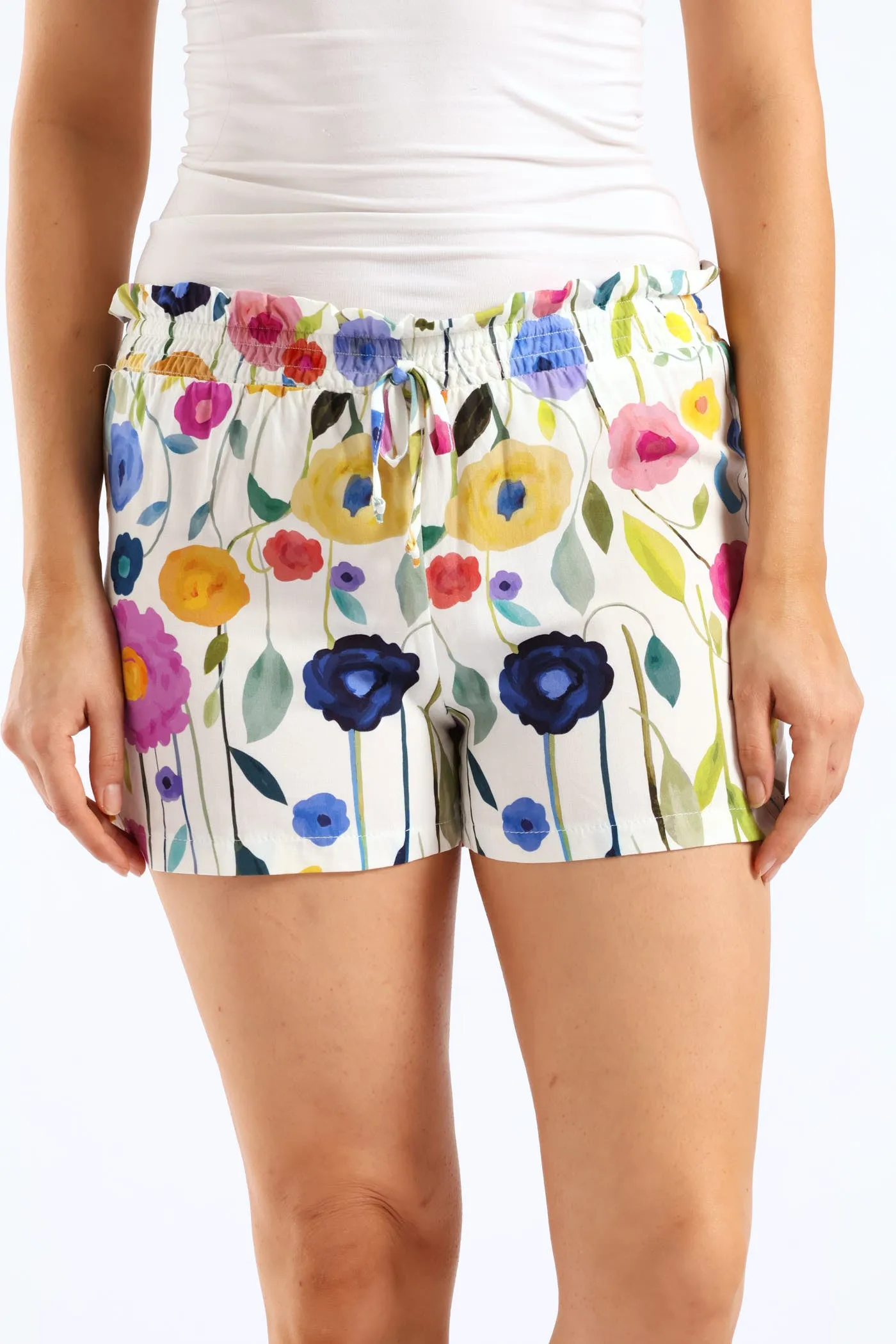 Shirred Waist Detail Woven Viscose Short - Multi sold by Edgars product image thumbnail 3