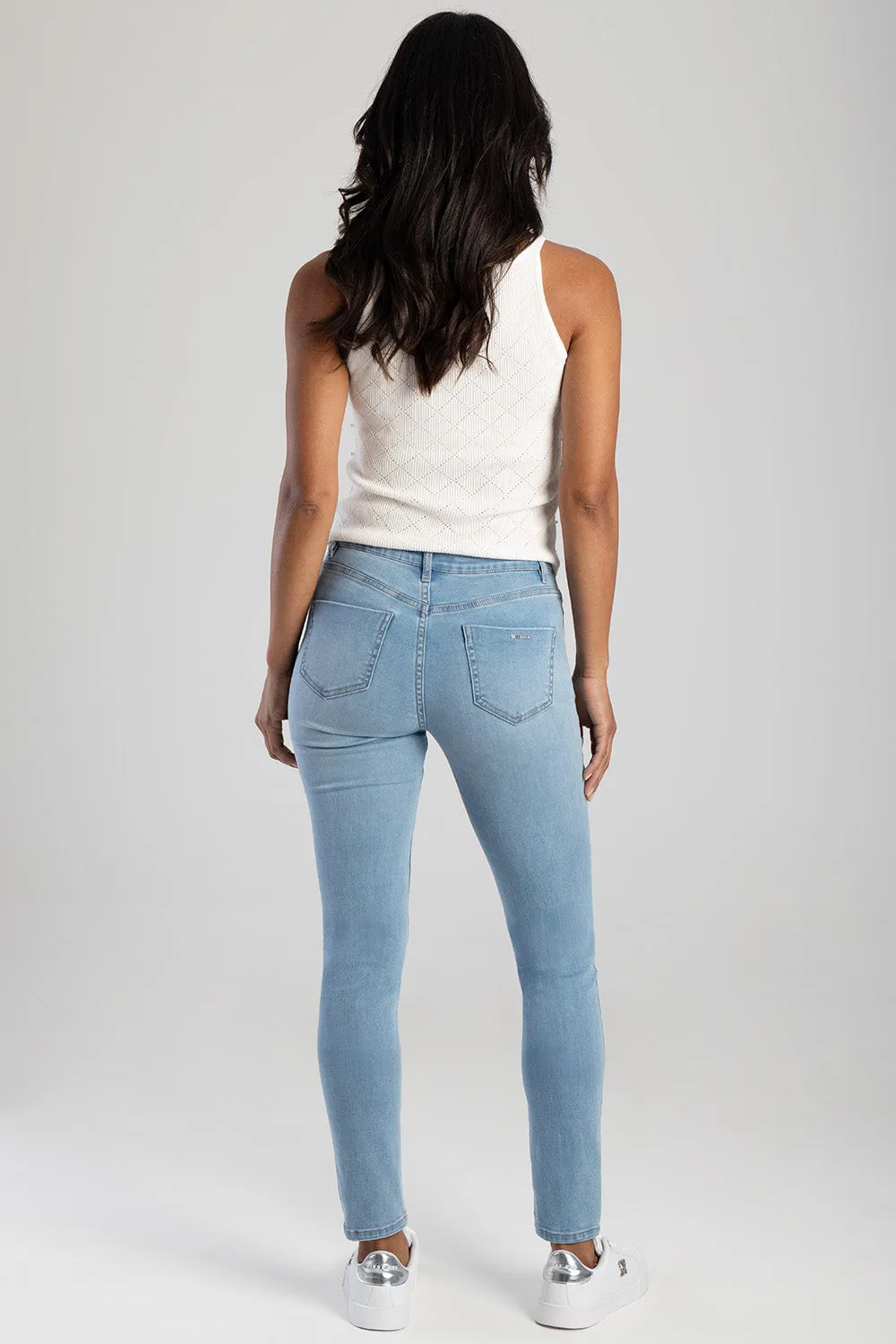 Renee Mid Waist Skinny Denim - Light Wash sold by Edgars product image thumbnail 5