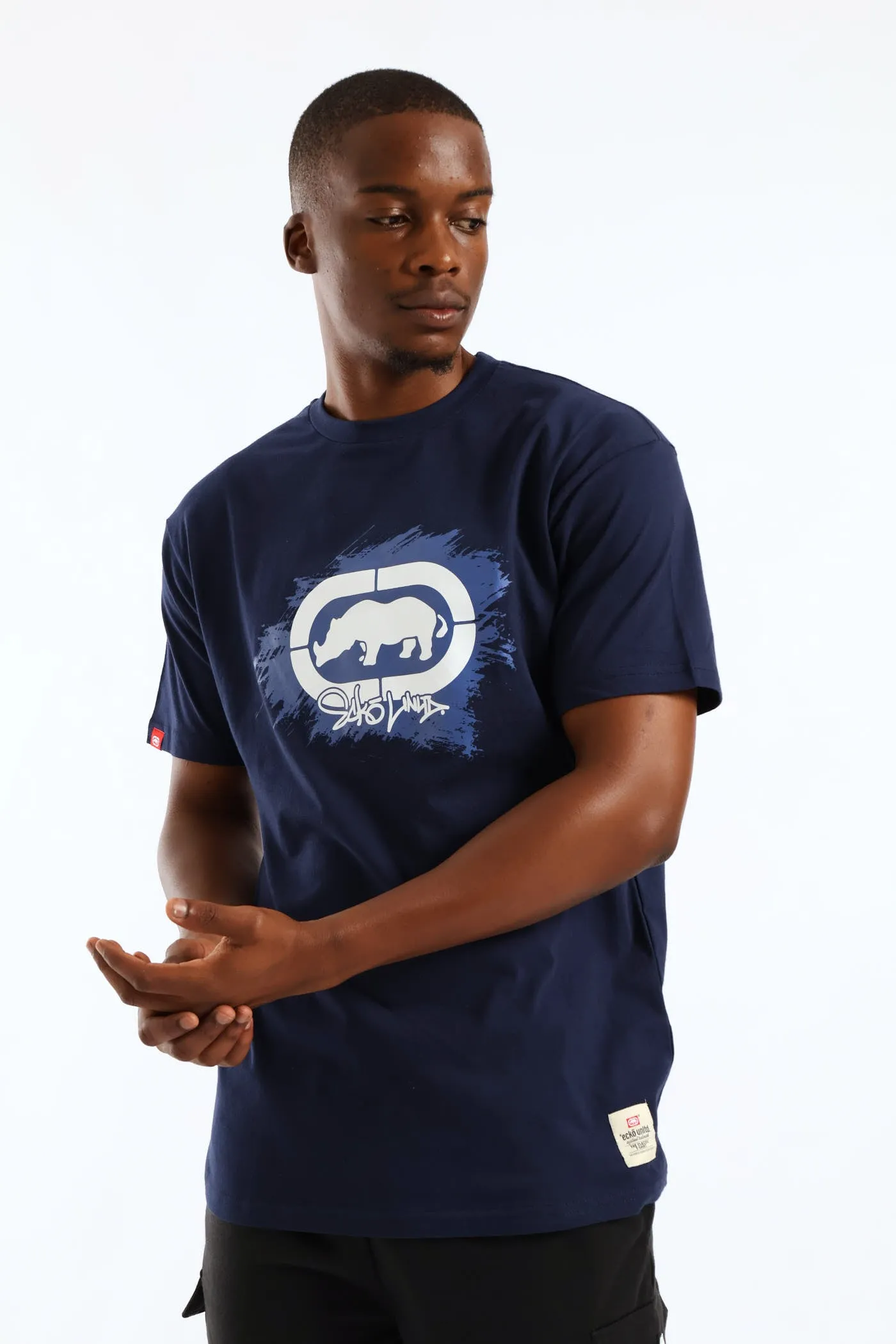 Paint Stripe Tee - Navy sold by Edgars product image thumbnail 4