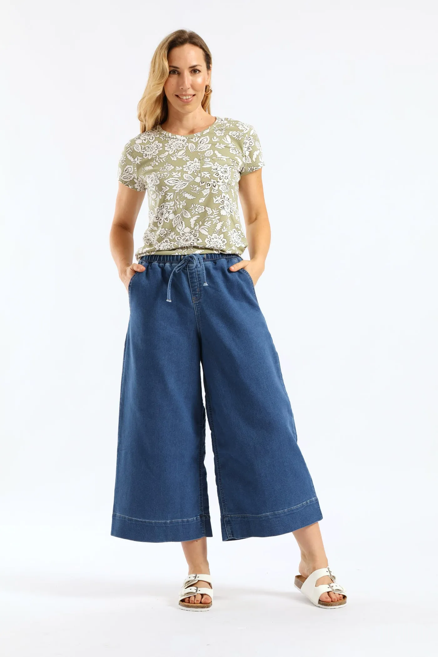 Short Sleeve Print Pocket Tee - Fatigue/Cream sold by Edgars product image thumbnail 5