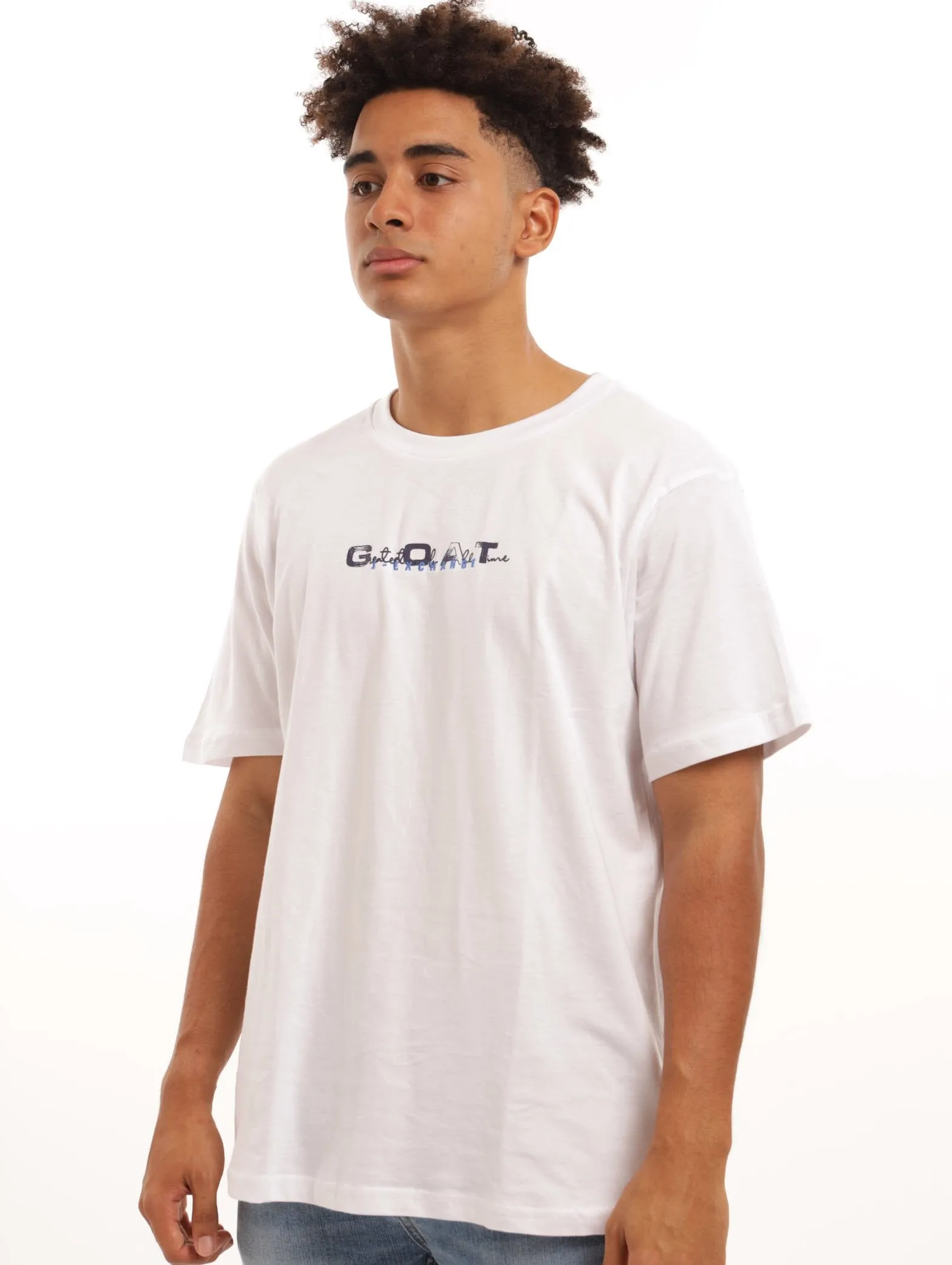 Men's GOAT Icon Tee - White sold by Edgars