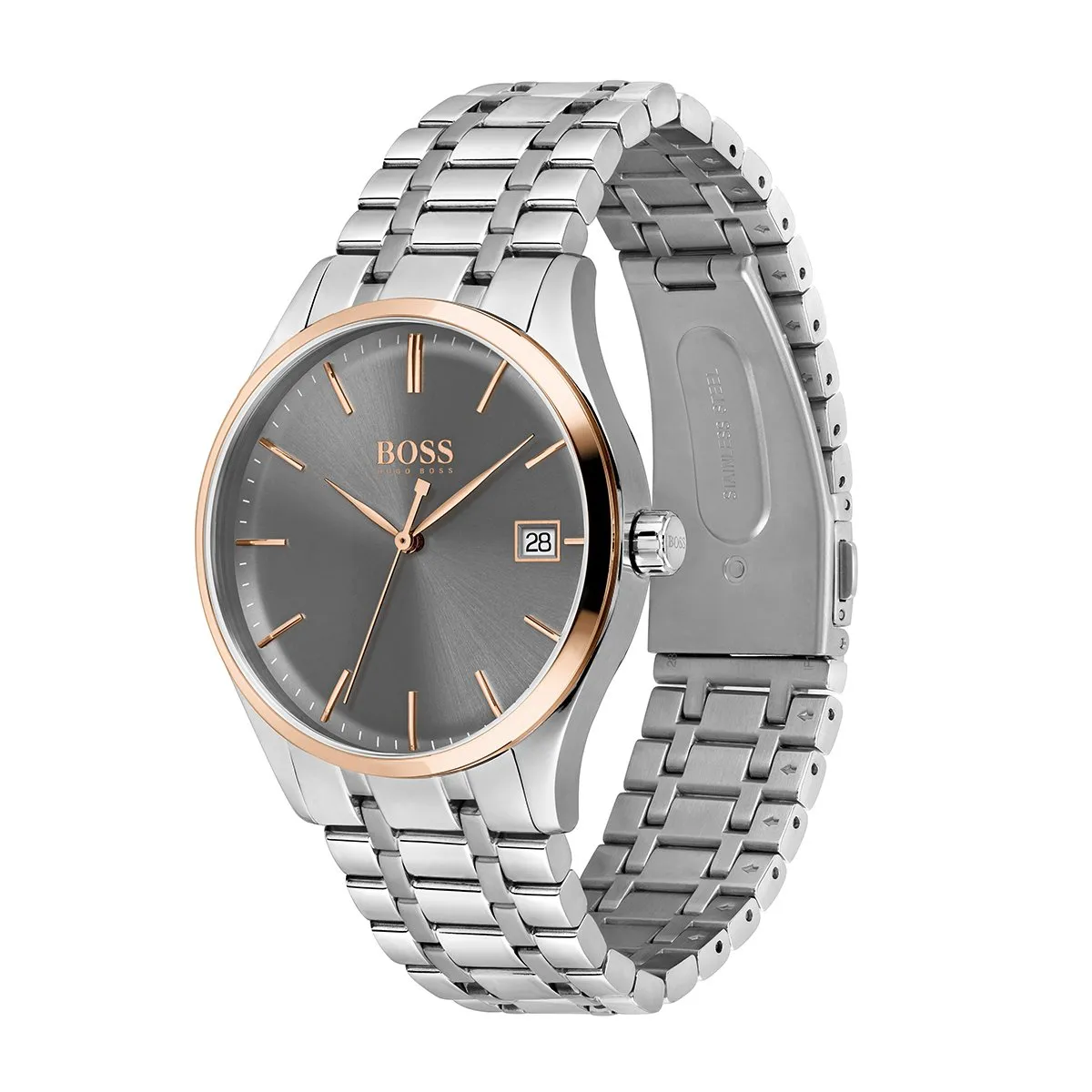 Commissioner 42mm Watch With 3 Hands And Grey Dial sold by Edgars product image thumbnail 2