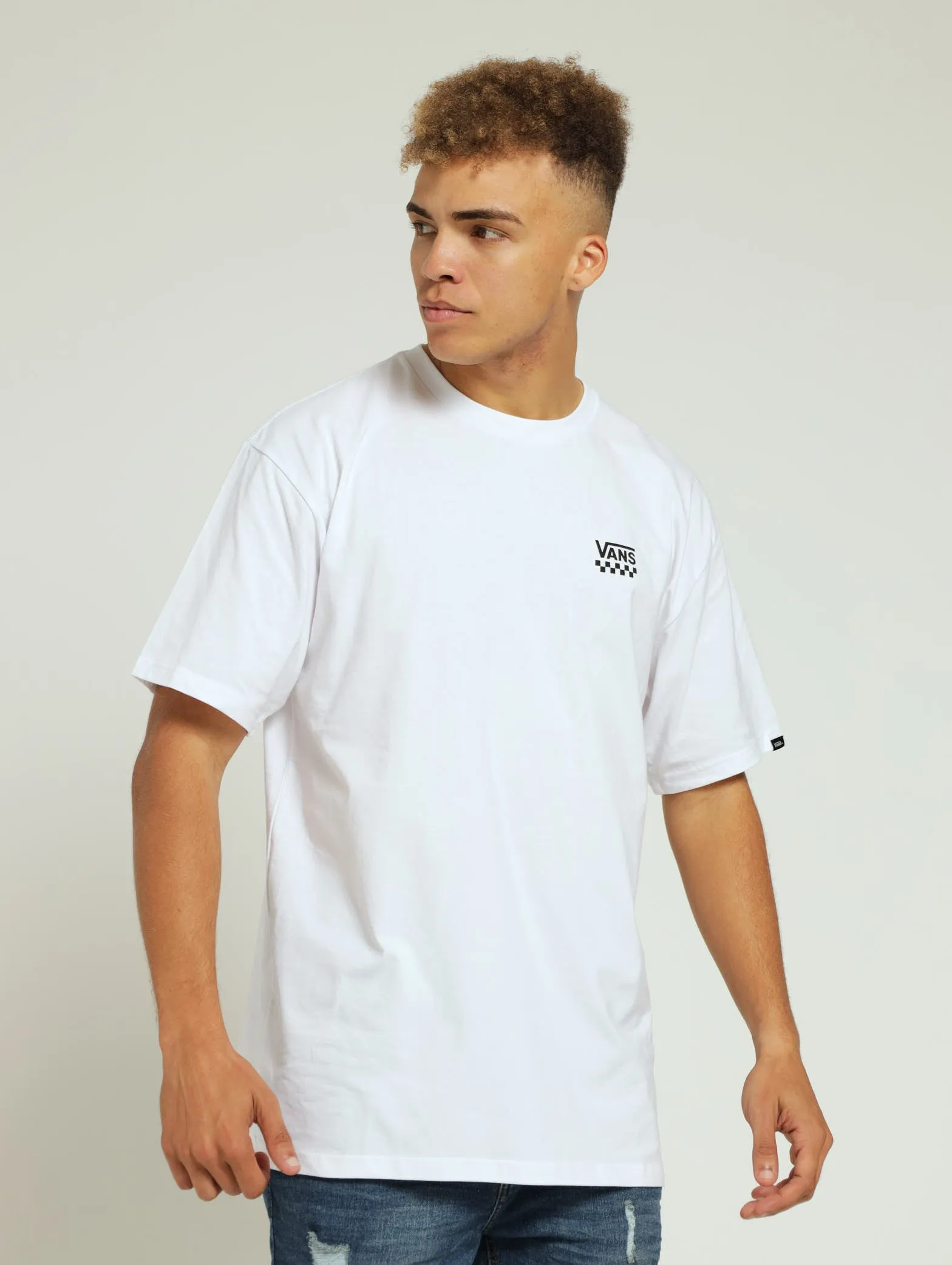 Left Chest Logo Tee - White sold by Edgars product image thumbnail 3