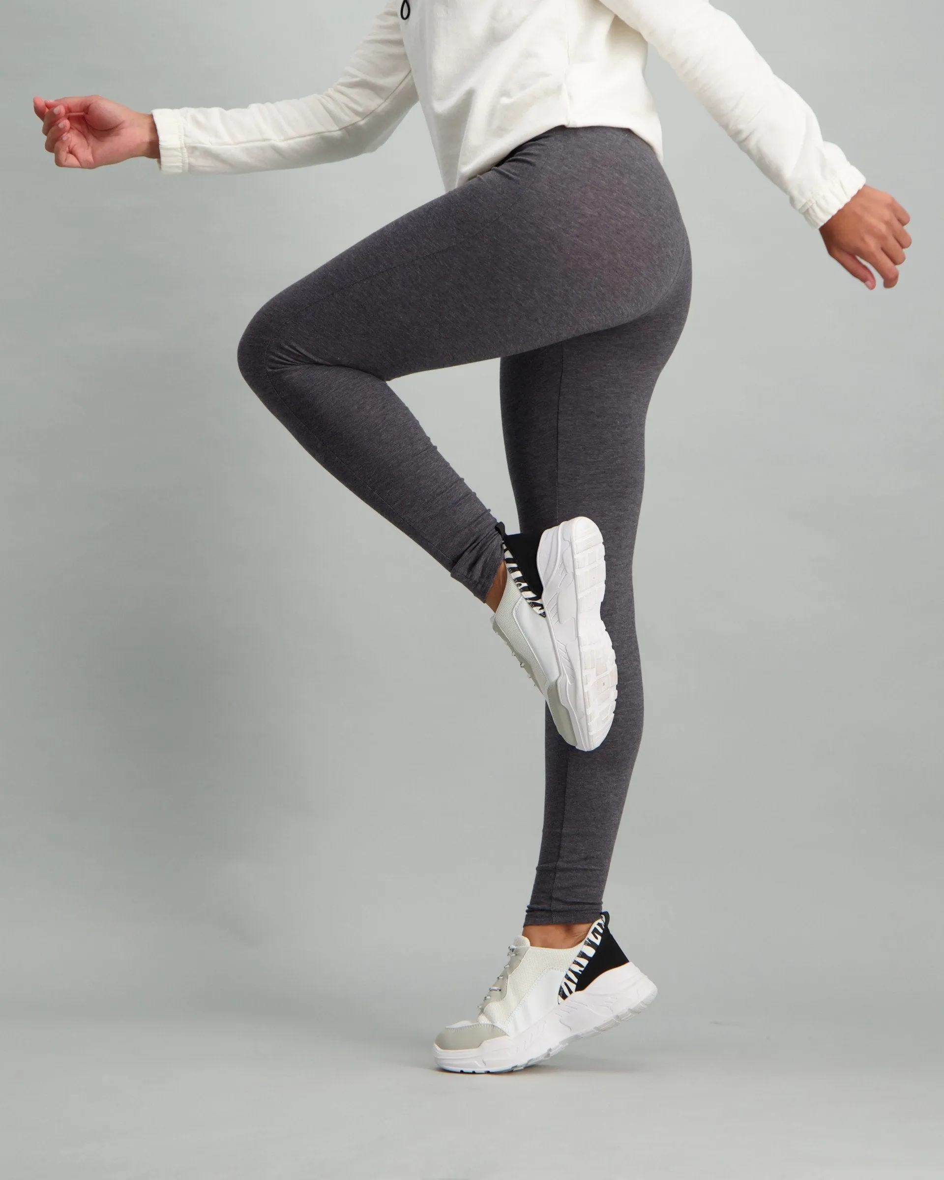 Ladies Core Leggings - Charcoal sold by Edgars