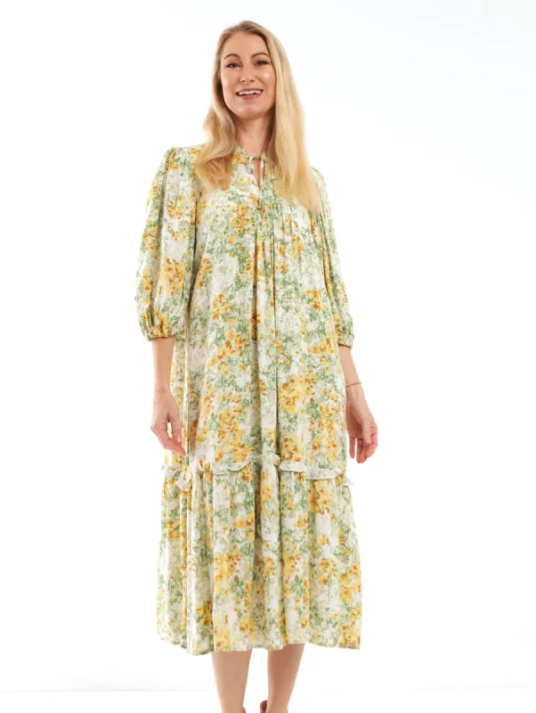 Ladies Printed Tier Dress sold by Edgars