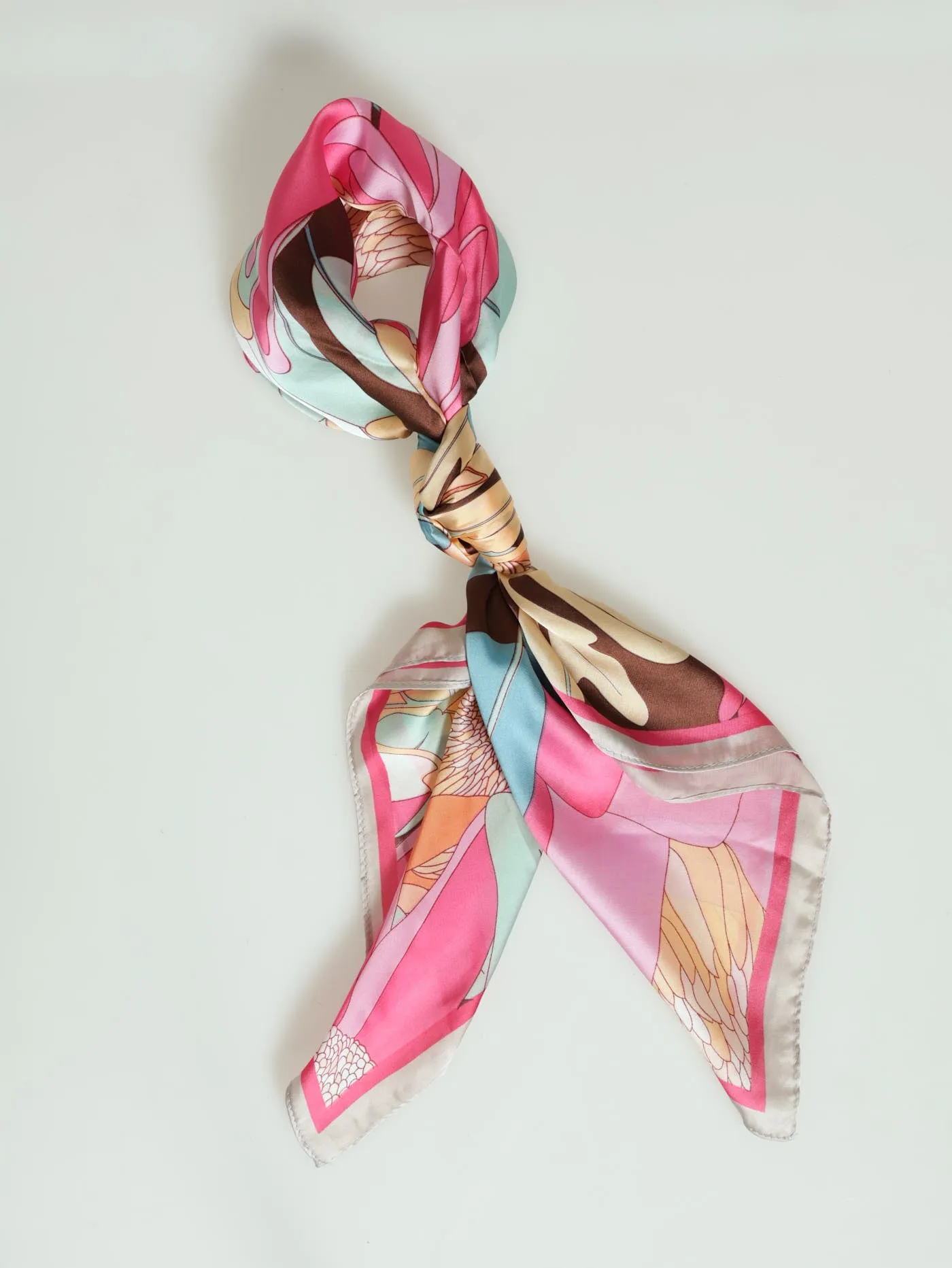 Protea Satin Feel Scarf - Pink sold by Edgars