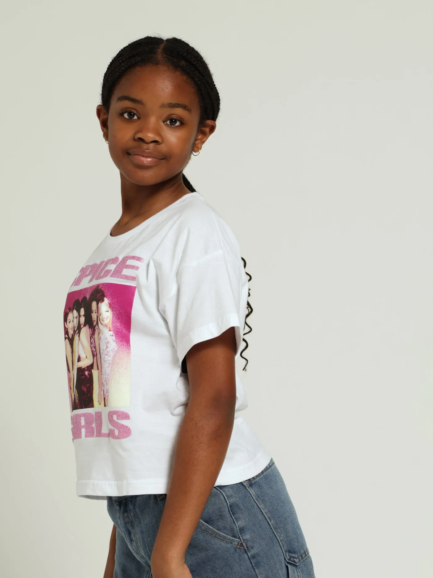 Girls Spice Girls Boxy Tee - White sold by Edgars product image thumbnail 3