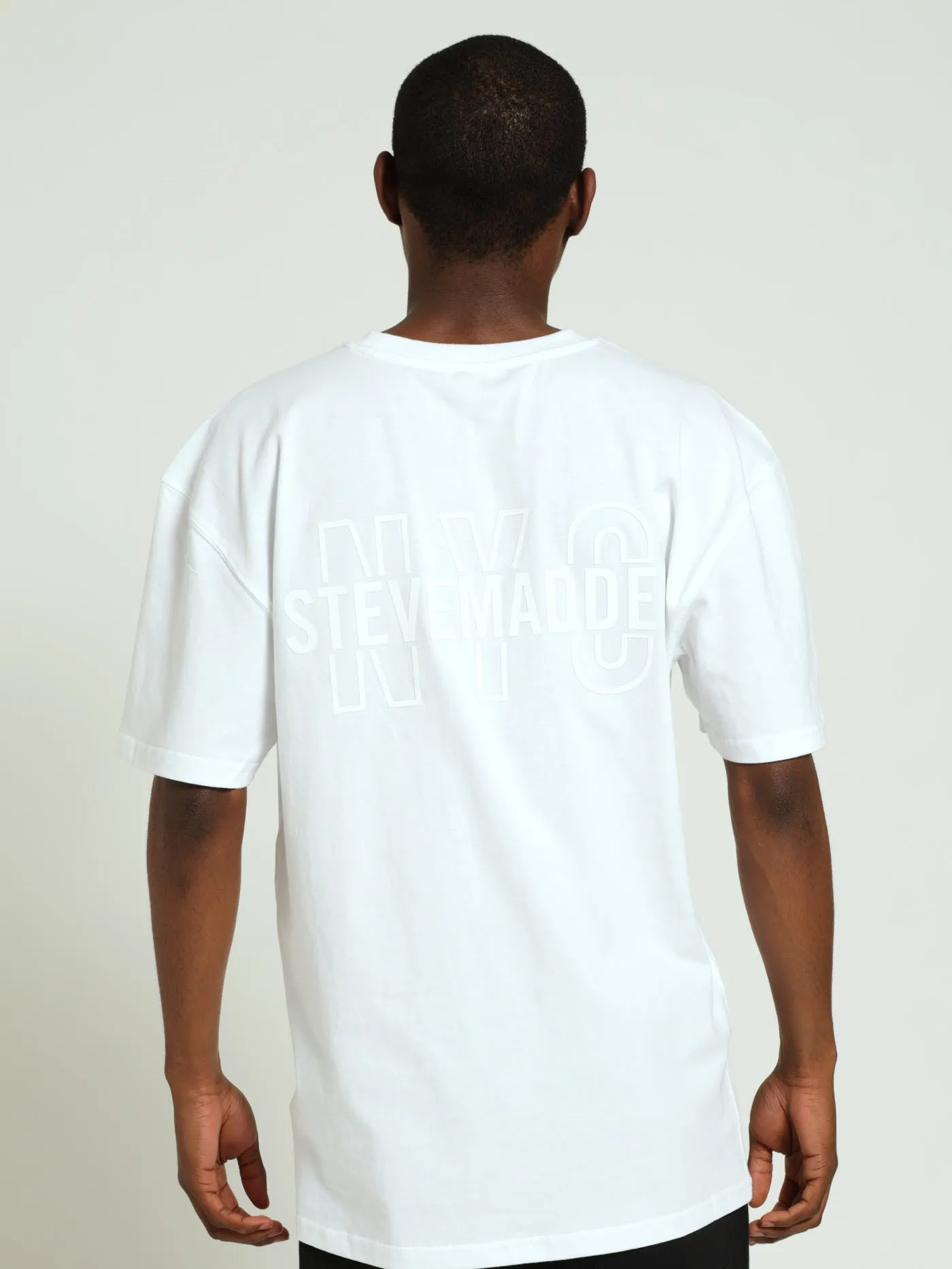 Grayson Boxy Logo Tee - White sold by Edgars product image thumbnail 3