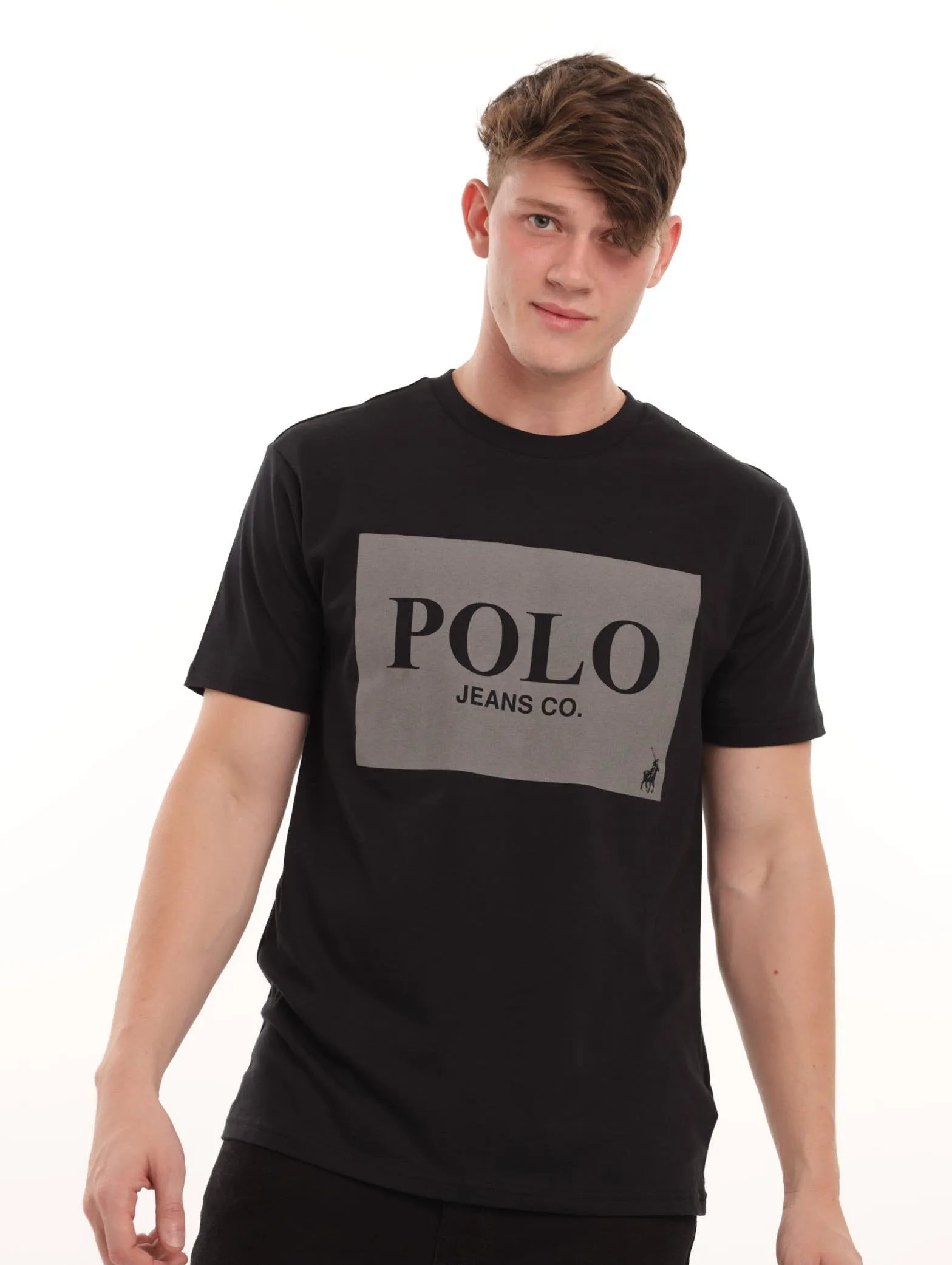 Men's Reflect Crew Tee - Black sold by Edgars