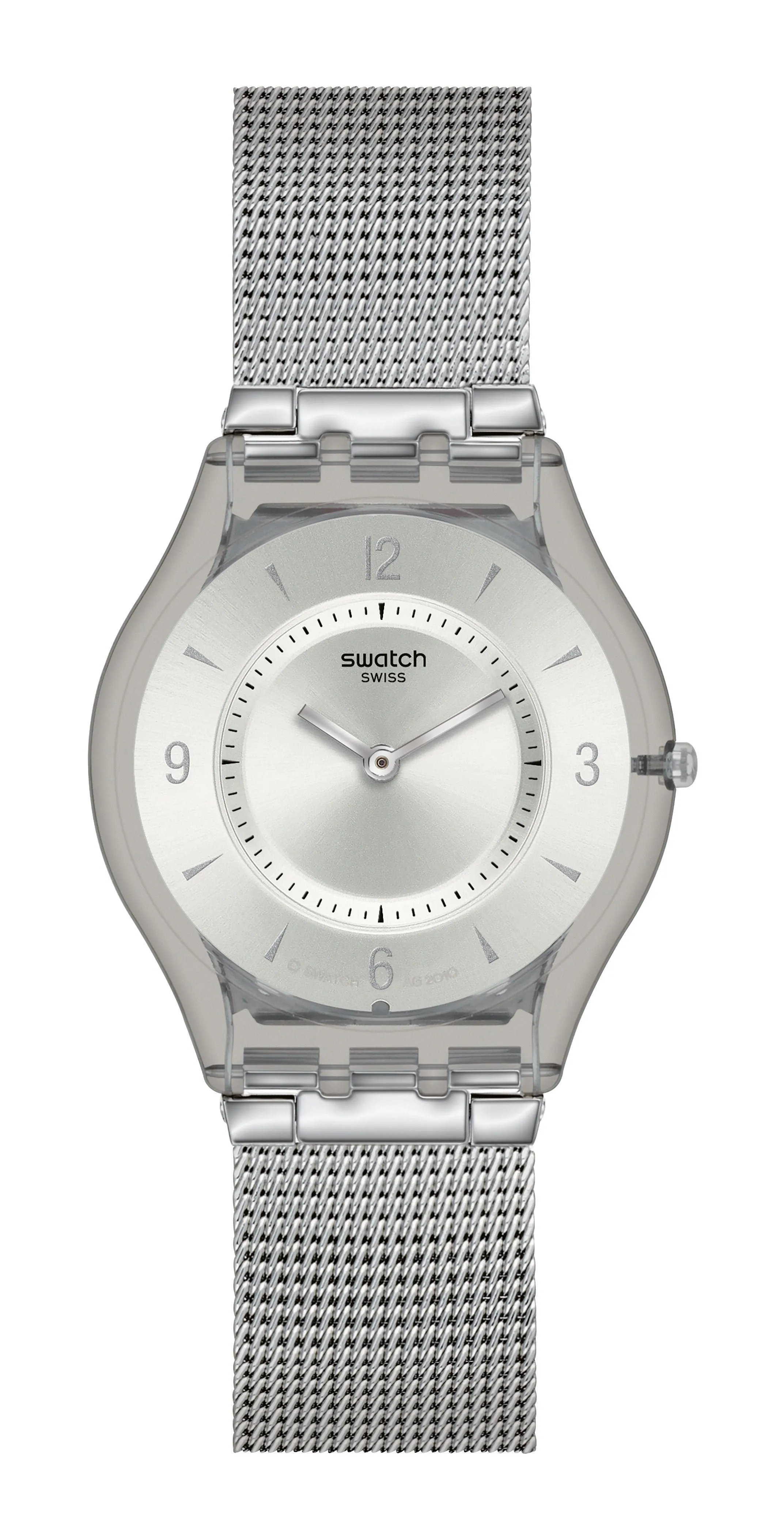 Metal Knit Watch - Silver sold by Edgars