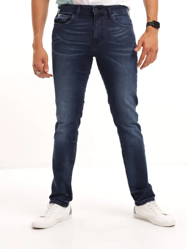 Men's Indigo Slim Tapered Denim Jean sold by Edgars