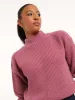 Ladies Turtle Pullover - Mauve sold by Edgars
