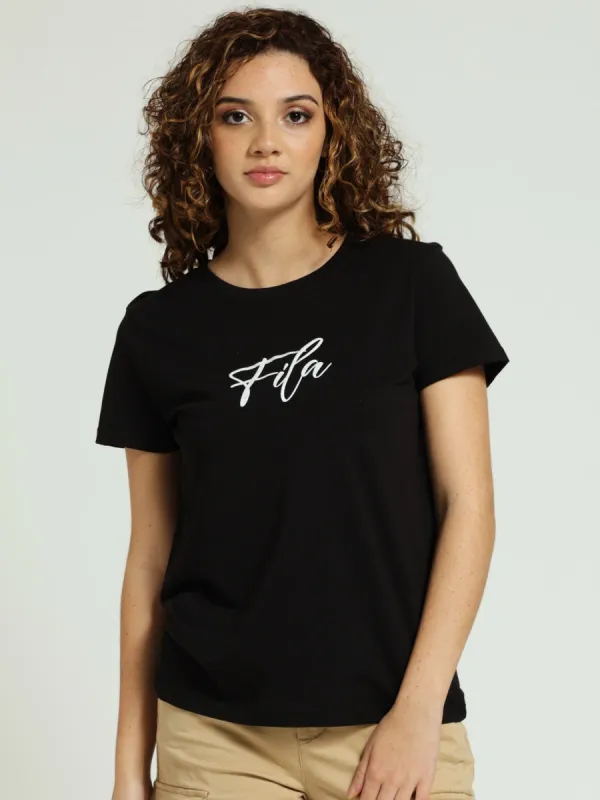 Allessia Tee - Black sold by Edgars